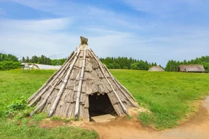 三内丸山遺跡の復元建物
