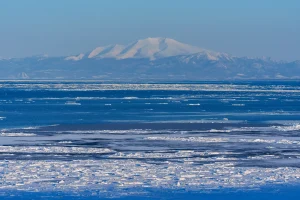 知床の流氷